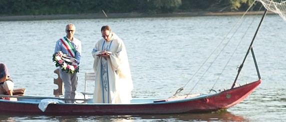 Benedizione delle acque del fiume Po