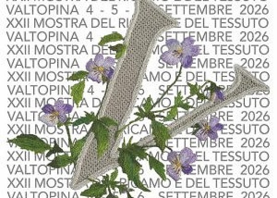XXII° Mostra del Ricamo e del Tessuto Artigianale - 4, 5 e 6 settembre 2026. Riapertura dei termini per la presentazione delle domanda per l'assegnazione degli spazi espositivi.