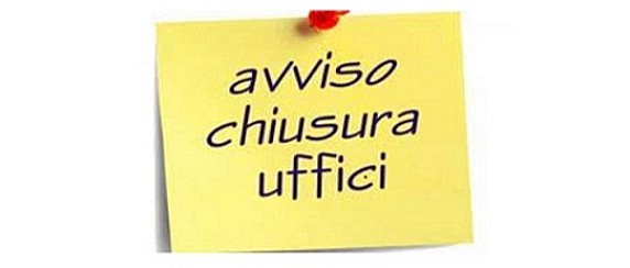 Chiusura degli uffici comunali