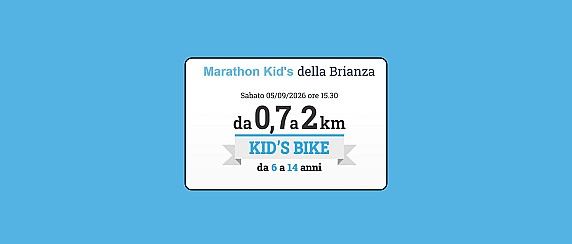 Marathon Kid's della Brianza