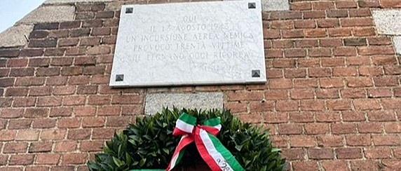 Giovedì 13 commemorazione delle vittime del bombardamento a Legnarello