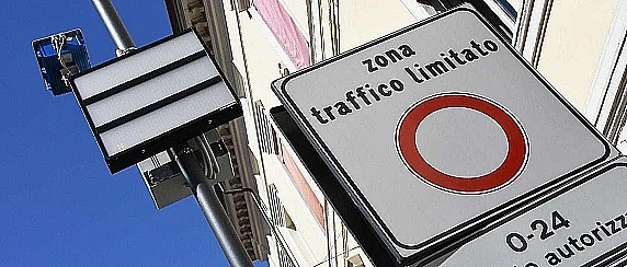 Avvio della fase sperimentale della ZTL del centro storico.