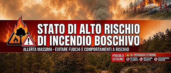 Dichiarazione di stato di alto rischio di incendio boschivo 🔥