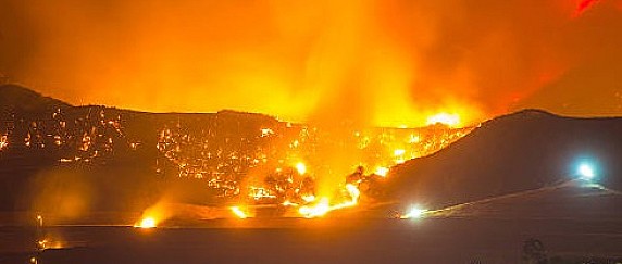 Incendi boschivi - Invito alla massima prudenza