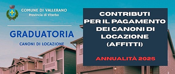 Graduatoria Canoni di Locazione