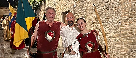 Porta del Borgo vince la gara di tiro con l’arco della Santa Spina