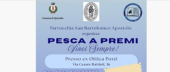 Pesca a Premi - Parrocchia San Bartolomeo Apostolo Quistello