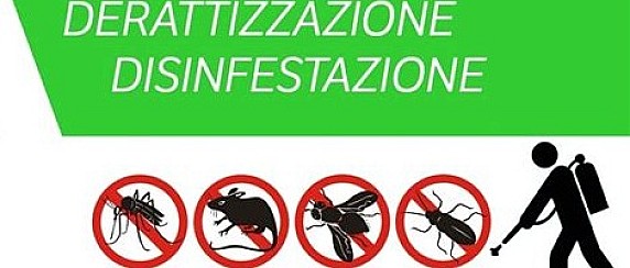 AVVISO TRATTAMENTO DI DISINFESTAZIONE ADULTICIDA E DERATTIZZAZIONE