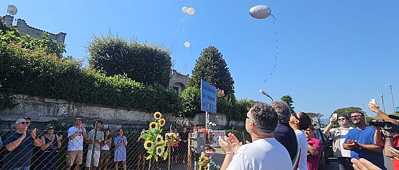 Una cerimonia in ricordo di Federico Salvagni a un anno dalla sua tragica scomparsa