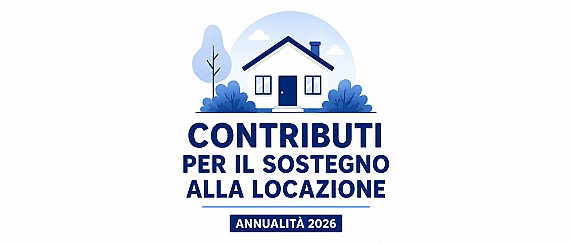 Contributi per il sostegno alla locazione - Annualità 2026