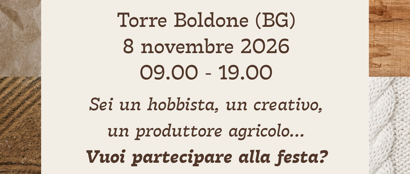 Festa di San Martino 2026 - Domanda di partecipazione