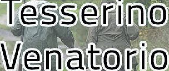 RITIRO TESSERINI VENATORI STAGIONE 2026-2027