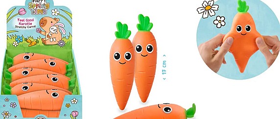 Segnalazione giocattolo "Carota elastica Trendhaus" da parte del Ministero della Salute