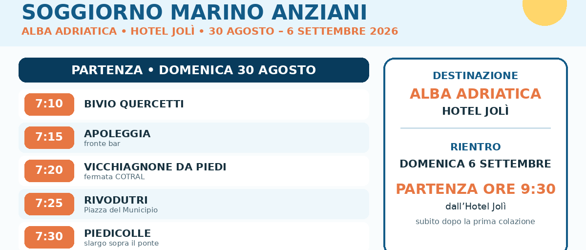 Soggiorno Marino Anziani