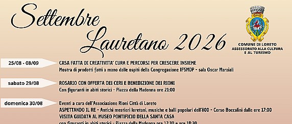 Settembre Lauretano 2026