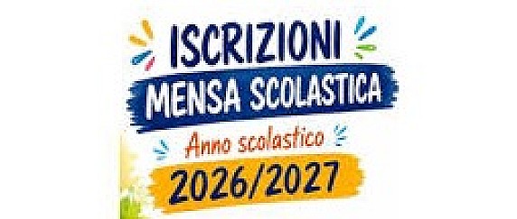 Apertura Iscrizioni Servizio Mensa Scolastica a.s. 2026/2027 - Scadenza Venerdì 18  Settembre  2026