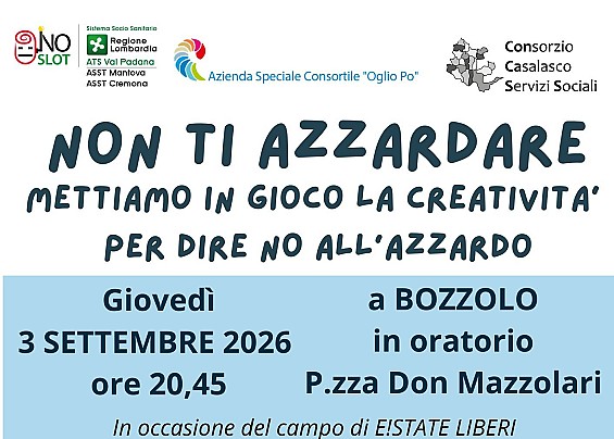 Scommetto che smetto: dopo l'estate ripartono le azioni di sensibilizzazione