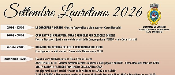 Settembre Lauretano 2026