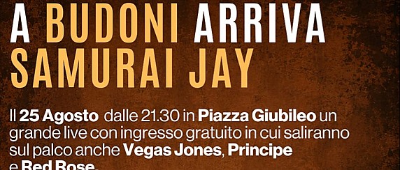 Samural Jay, Vegas Jones, Principe e Red Rose in concerto