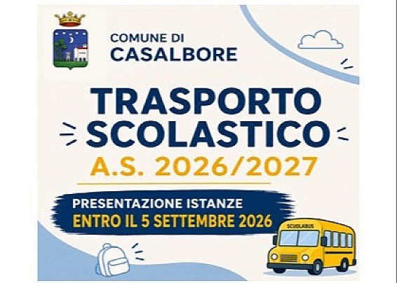 AVVISO TRASPORTO SCOLASTICO