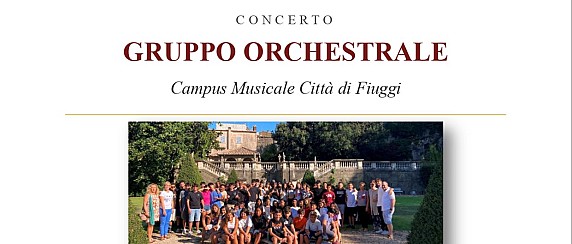 Concerto conclusivo Campus Musicale città di Fiuggi