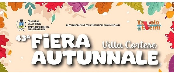 FIERA AUTUNNALE di VILLA CORTESE 2026
