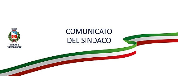 COMUNICATO DEL SINDACO N. 1 / 2026