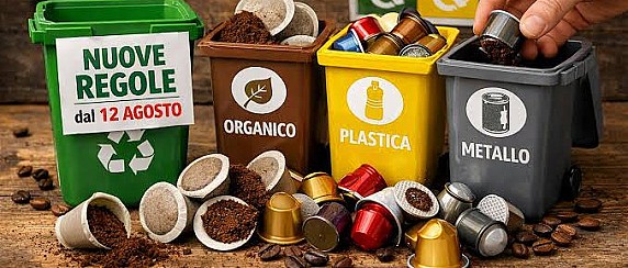 Raccolta capsule per caffè e bevande