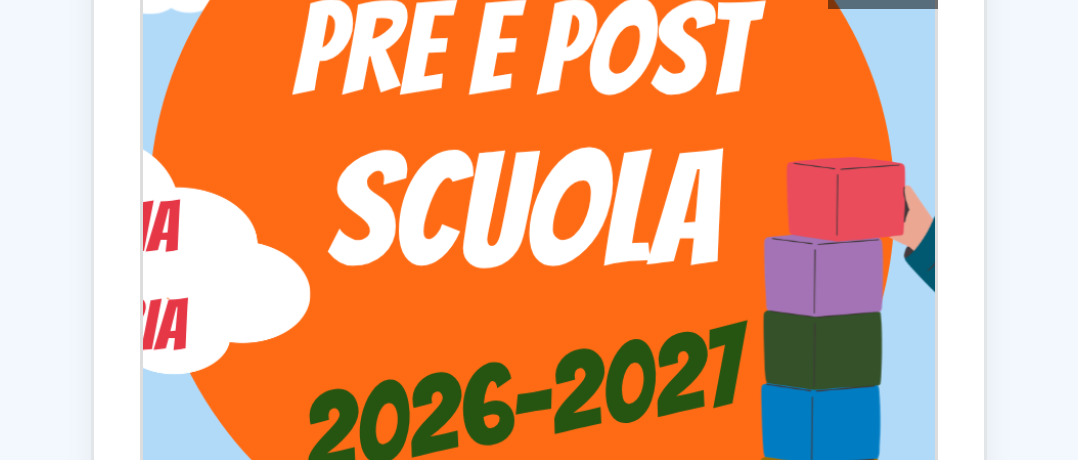 Promemoria iscrizione servizio pre/post scuola: c’è ancora tempo!