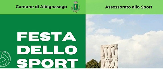 28/08/2026 Albignasego: Festa dello Sport 2026