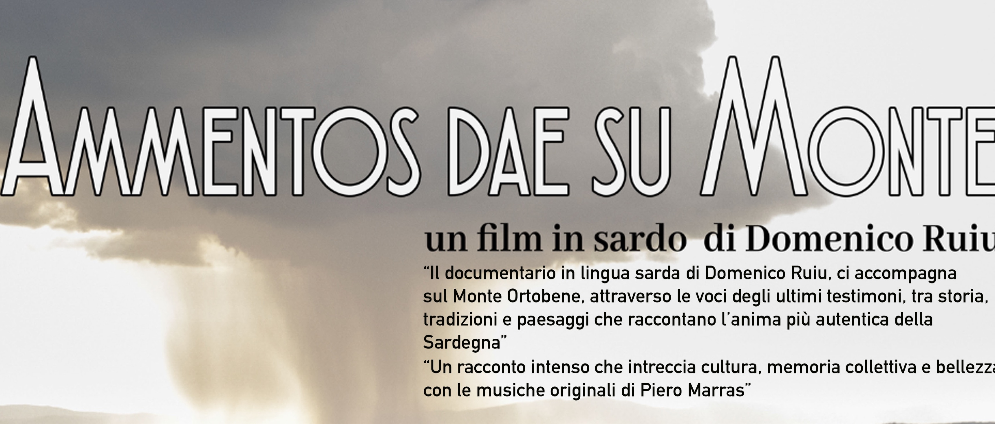 Ammentos dae su monte. Ad Atzara il docufilm in sardo sul Monte Ortobene di Domenico Ruiu.