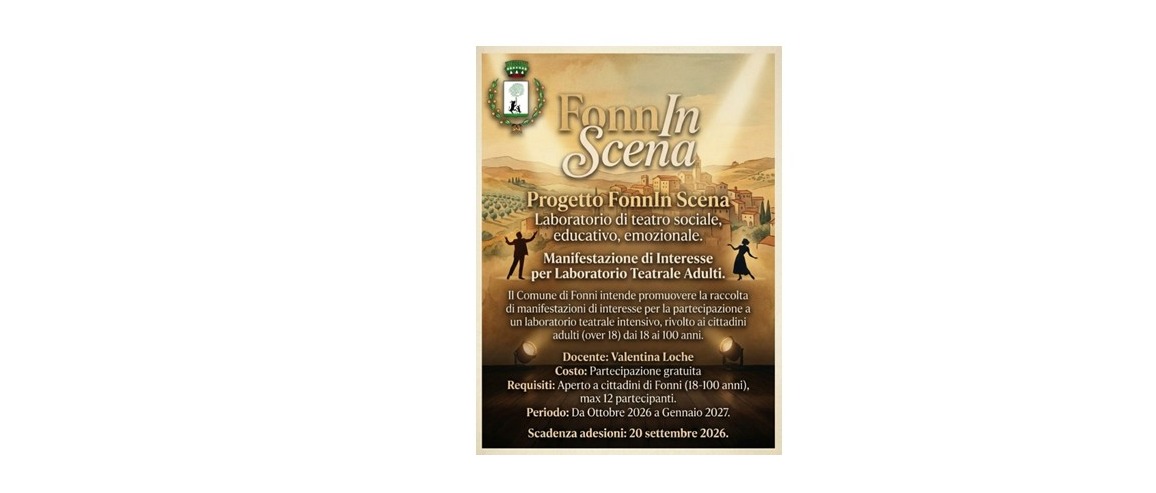 Laboratorio Teatrale "FonnInscena"