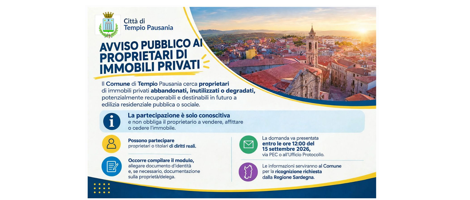 Ricognizione straordinaria degli immobili privati abbandonati o inutilizzati per progetti di edilizia sociale