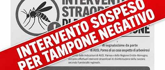 INTERVENTO STRAORDINARIO DI DISINFESTAZIONE - SOSPESO