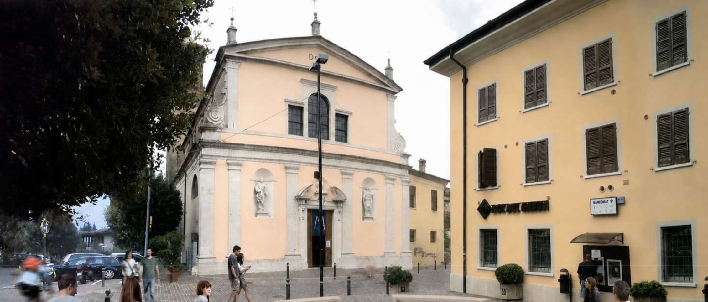 Un cuore nuovo per il centro di Padenghe