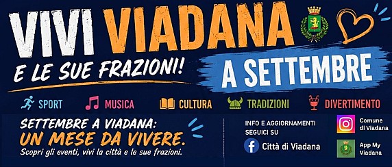 Vivi Viadana e le sue frazioni : programma eventi settembre 2026