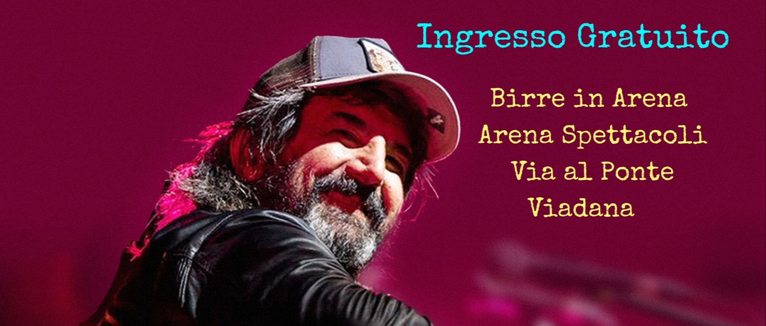 Venerdì 11 settembre - Omar Pedrini dai Timoria ad oggi - Trio elettroacustico - ore 21.30