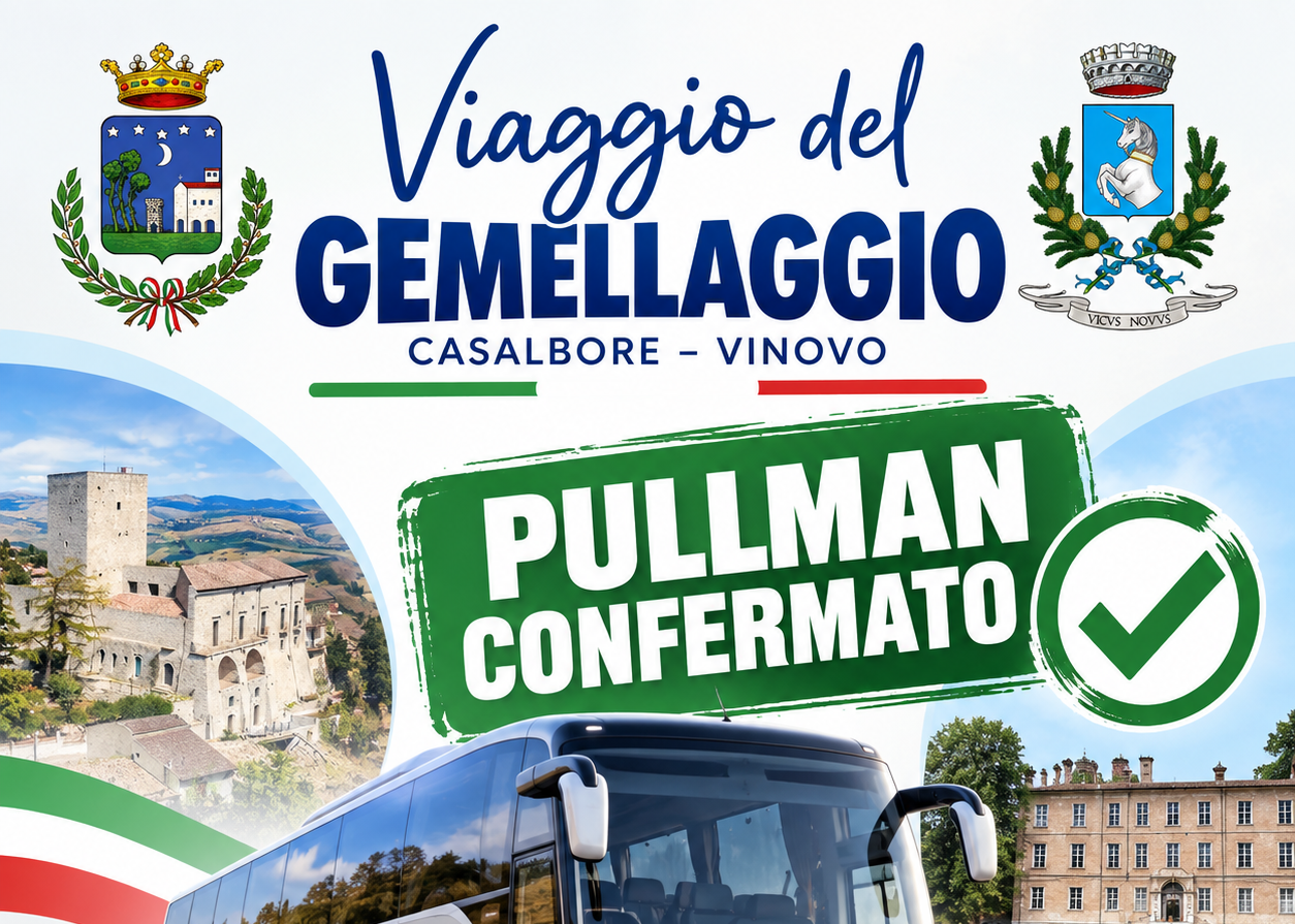VIAGGIO DEL GEMELLAGGIO – CONFERMATO