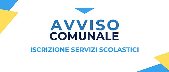 Iscrizioni online ai servizi Scolastici per il nuovo anno scolastico 2026/2027.