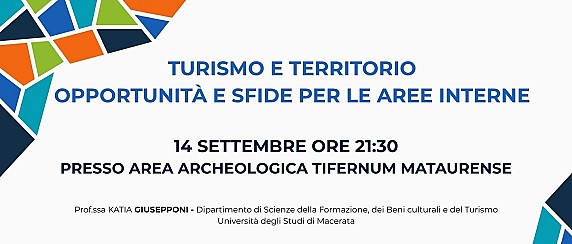 Vado per la Città Antica: turismo e territorio, opportunità e sfide per le aree interne