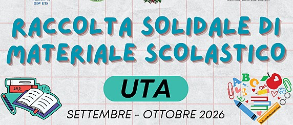 Sostegno all'iniziativa "Raccolta solidale di materiale scolastico"