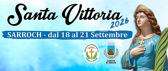 Festa di Santa Vittoria 2026: quattro giornate di appuntamenti a Sarroch