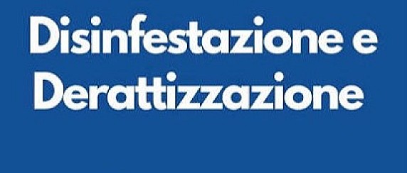 DISINFESTAZIONE - DERATTIZZAZIONE - GIOVEDI' 17 SETTEMBRE 2026