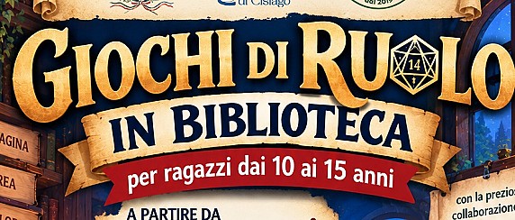 GIOCHI DI RUOLO IN BIBLIOTECA