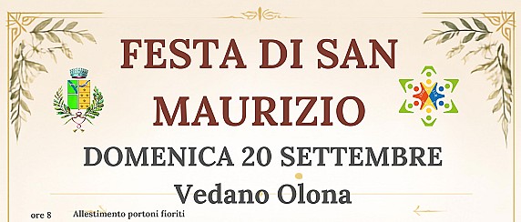 Festa Patronale di San Maurizio 2026