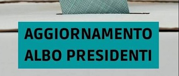 Albo Presidenti di Seggio: Aggiornamento Anno 2026