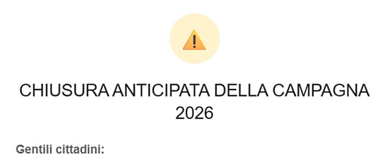 Alberi in pianura 2026 - CHIUSURA ANTICIPATA CAMPAGNA 2026