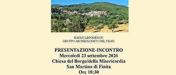 Presentazione incontro  di Domenico Re