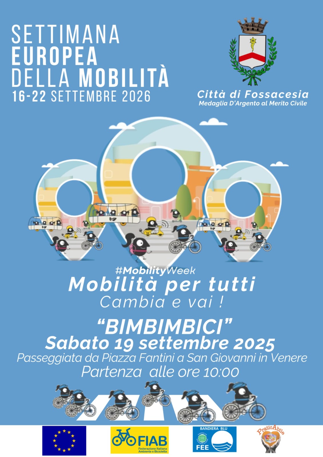 Locandina Piedibus 2026