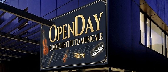 sabato 19  settembre ore 16.30 Open day Civico Istituto Musicale
